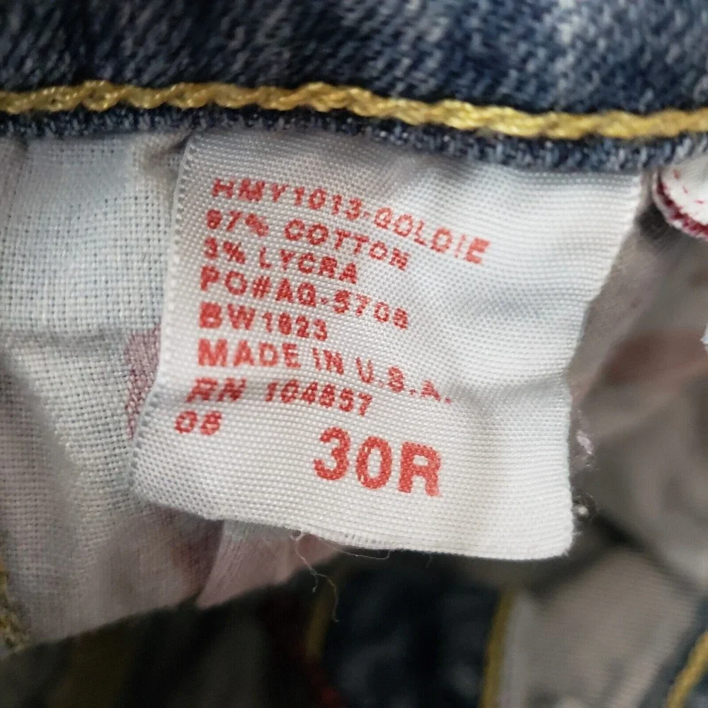 Vintage Adriano Goldschmied Jeans Women's 30‎ Blue Flared Denim Medium Wash Y2K